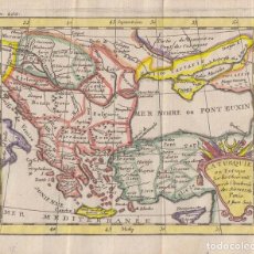 Arte: MAPA DE TURQUÍA Y GRECIA ( ASIA Y EUROPA ) , 1772. BUFFIER. Lote 125857443