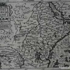 Arte: MAPA DE ÁFRICA CENTRAL Y ORIENTAL, 1609. MERCATOR/HONDIUS. Lote 135060386