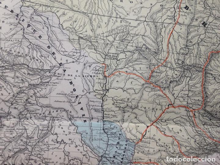 Arte: Mapa de Am&eacute;rica del Sur, 1850. Dufour - Foto 11