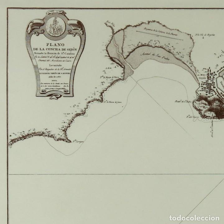 Arte: PLANO DE LA CONCHA DE GIJ&Oacute;N - Foto 2