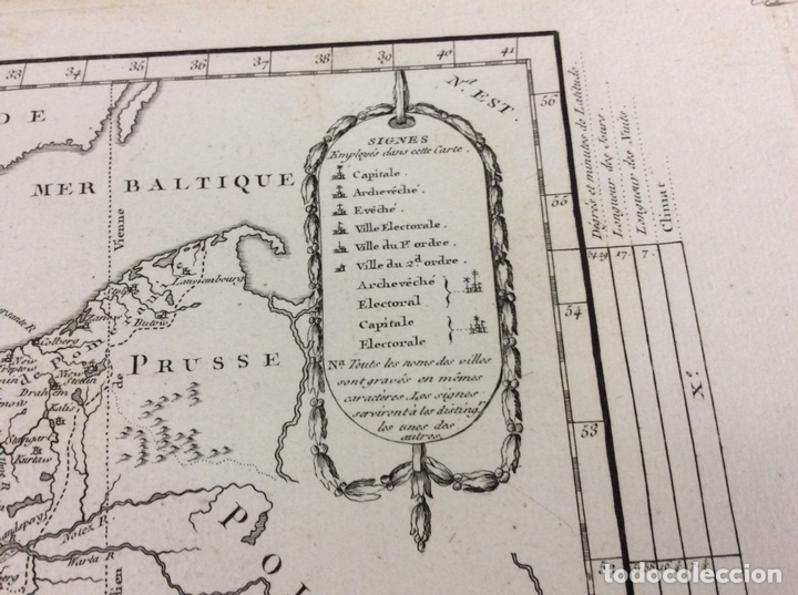 Arte: Mapa de Alemania, 1787. Philippe/ Vallet/Moithe - Foto 2