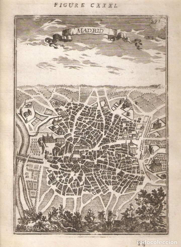 mapa de madrid siglo xvii plano de madrid del siglo xvii   Buy Antique Cartography (until 