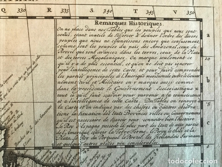 Arte: Gran Mapa de Am&eacute;rica, 1707. Chatelain freres/Guedeville - Foto 5