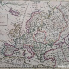 Arte: 1732 HERMAN MOLL MAPA EUROPE EUROPA MAP CARTE MAPPA GEOGRAFICA GEOGRÁFICO ORIGINAL