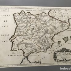 Arte: GRAN MAPA DE ESPAÑA Y PORTUGAL ANTIGUOS, 1694. TOPOGRAFÍA DEL SEMINARIO/BERTIN
