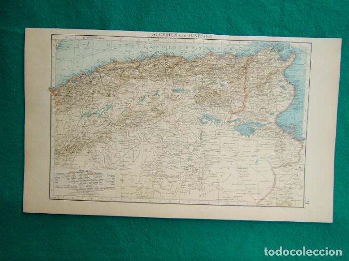 djerba mapa mapa del norte de africa argelia tunez libia al   Buy Antique 