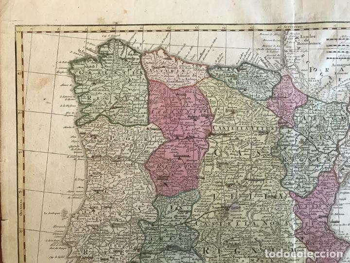 Mapa De España Y Portugal Hacia 1740 Lotterd Comprar Cartografía Antigua Hasta S Xix En 8394