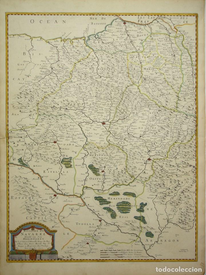 Arte: Mapa de Navarra de 1652 - Foto 1
