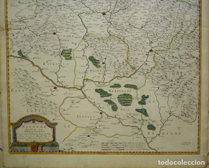 Arte: Mapa de Navarra de 1652 - Foto 2