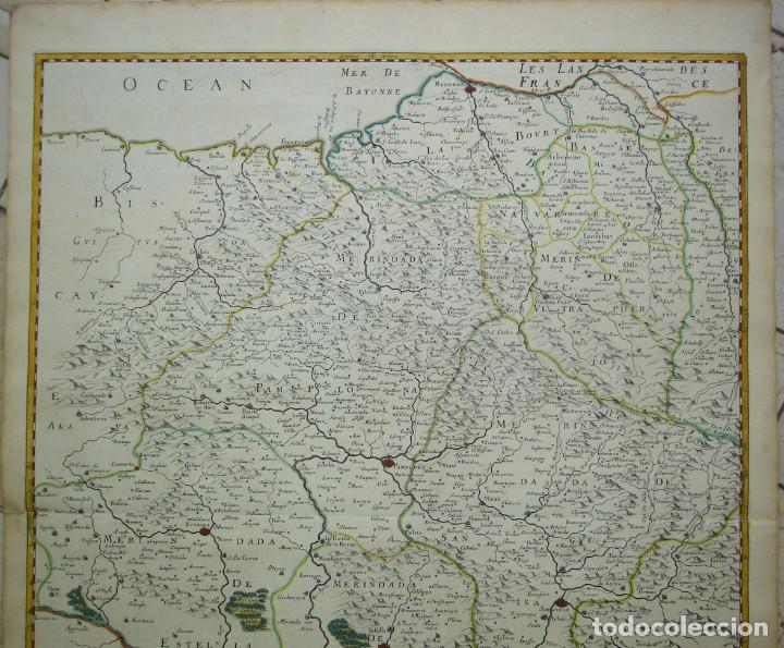 Arte: Mapa de Navarra de 1652 - Foto 3