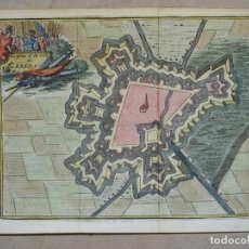 Arte: PLANO DE LA CIUDAD FORTIFICADA DE BREDA (HOLANDA, EUROPA), 1743. J. HARREWIJN/FOPPENS. Lote 205026852