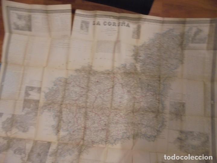 Arte: COELLO. MAPA CORU&Ntilde;A. 1865 - Foto 2