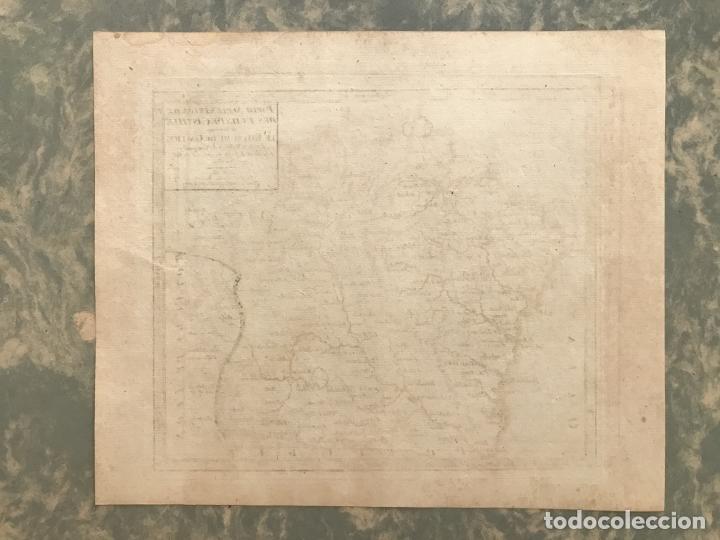 Arte: Mapa de Galicia (España), hacia 1748. Robert de Vaugondy - Foto 8 - 208964898