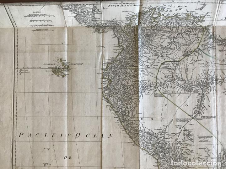 Arte: Gran mapa de América del sur (2 hojas), 1775. Anville/Robert Sayer - Foto 10 - 213654863