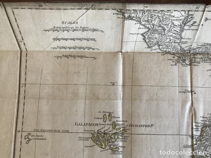 Arte: Gran mapa de América del sur (2 hojas), 1775. Anville/Robert Sayer - Foto 12 - 213654863