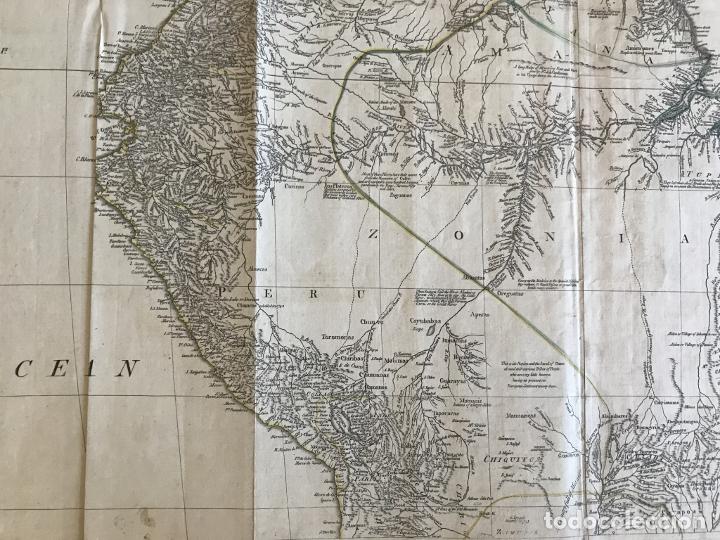 Arte: Gran mapa de América del sur (2 hojas), 1775. Anville/Robert Sayer - Foto 16 - 213654863
