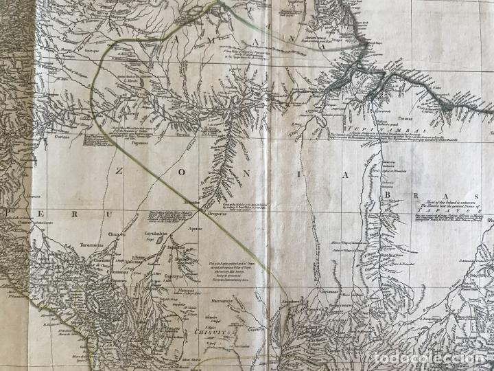 Arte: Gran mapa de América del sur (2 hojas), 1775. Anville/Robert Sayer - Foto 18 - 213654863
