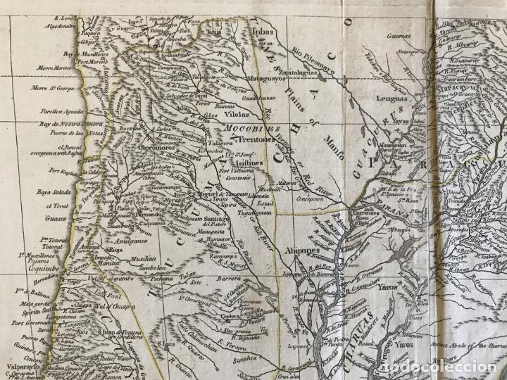 Arte: Gran mapa de América del sur (2 hojas), 1775. Anville/Robert Sayer - Foto 22 - 213654863