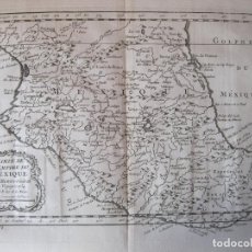 Arte: MAPA DE MÉXICO (AMÉRICA DEL NORTE), 1754. J. N. BELLIN/PREVOST. Lote 214017320
