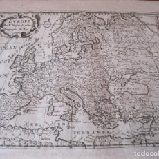 Arte: MAPA DE EUROPA, 1683. NICOLAS SANSON. Lote 214168150