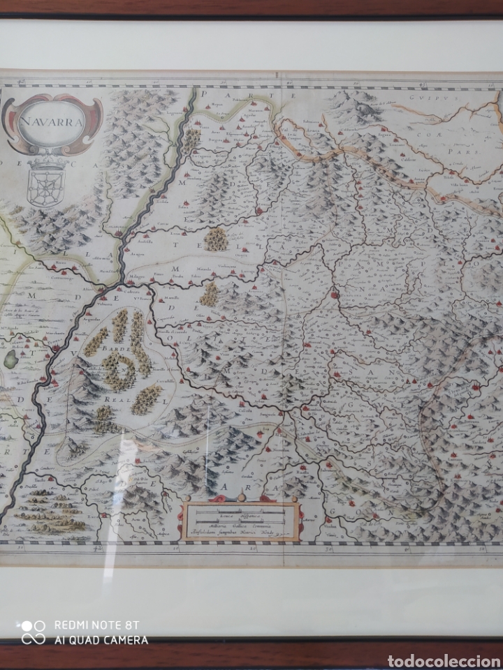 Arte: Gran Mapa Navarra a&ntilde;o 1630 - Foto 6