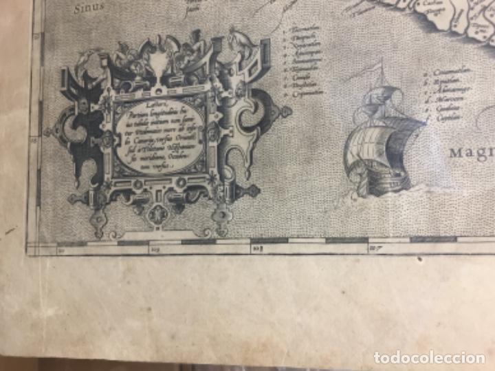Arte: Mapa de M&eacute;xico.Abrahan Ortelius 1579 - Foto 2