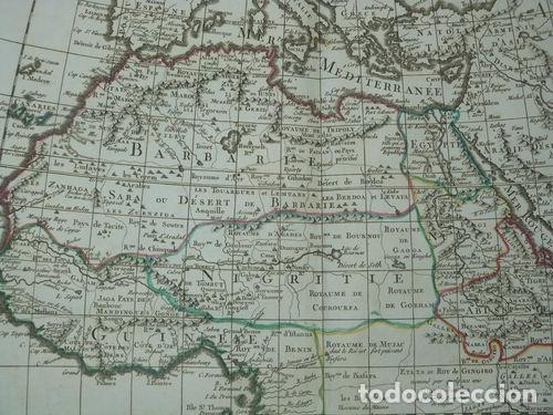 Arte: Gran mapa de África, 1797. Delisle/Dezauche - Foto 8 - 223091801