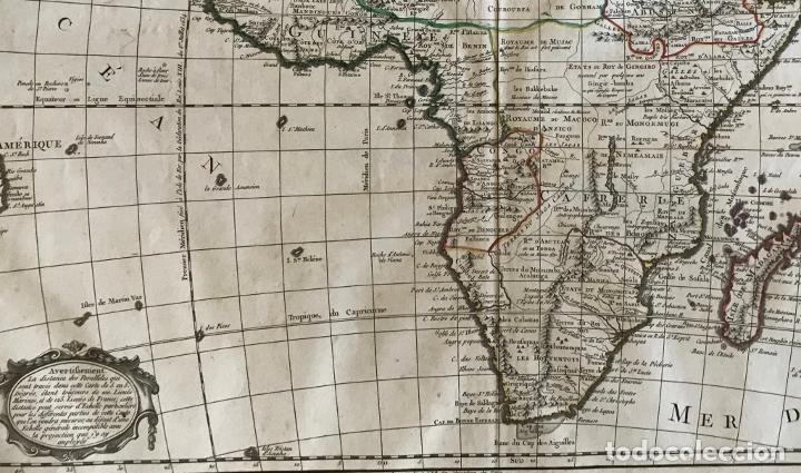 Arte: Gran mapa de África, 1797. Delisle/Dezauche - Foto 13 - 223091801
