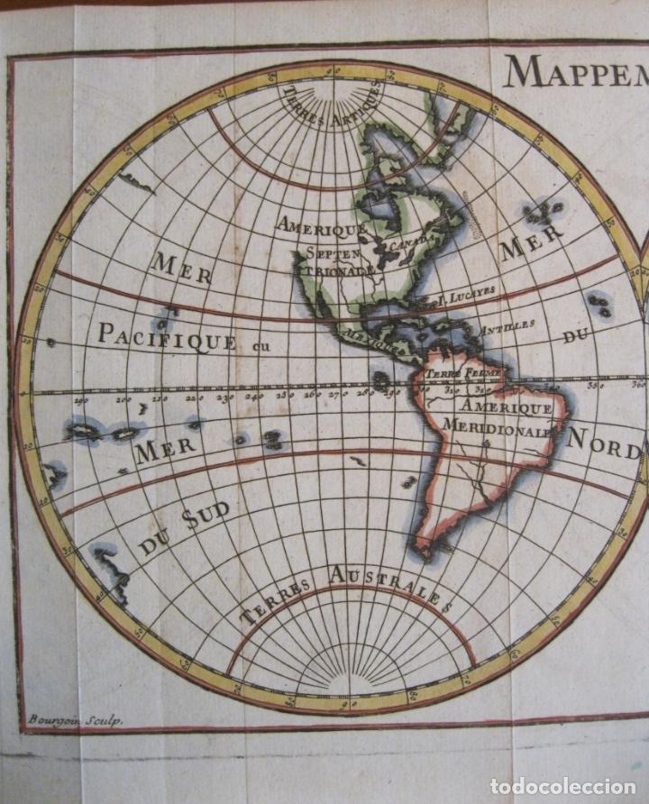 Arte: Mapa del Mundo, 1740. Pluche - Foto 4 - 224726831