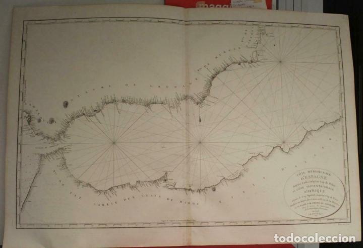 gran carta náutica del sur de españa y norte de - Comprar