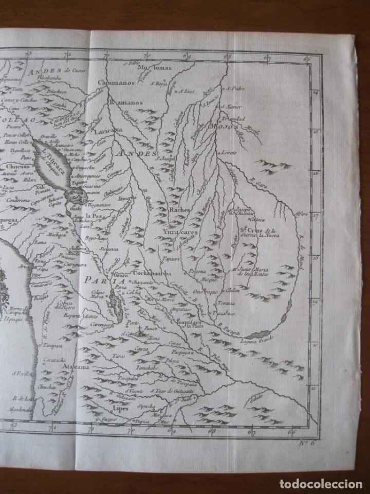 Arte: Mapa de Per&uacute;, 1770. Bellin/Prevost - Foto 3