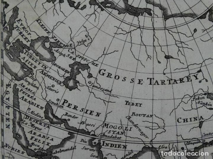 Arte: Mapa de los puntos comerciales europeos en Asia, hacia 1749. Monart - Foto 2 - 246875230