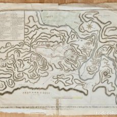 Art: MAP: PLAN OF CARDONA A FTRONG CITY AND CASTLE OF CATALONIA,- 52 X 42 CM.. Lote 270577708