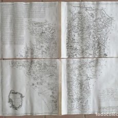 Arte: MAPA DE SÒRIA - TOMÀS LÓPEZ - AÑO 1783. Lote 280652943