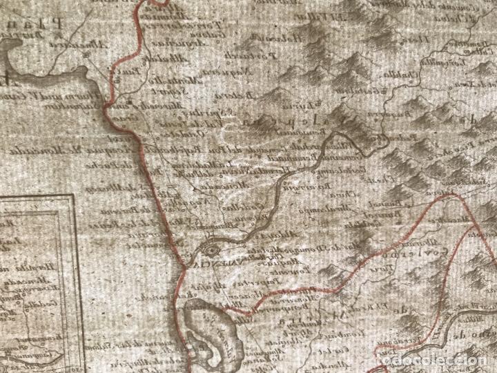 Arte: Mapa del centro de Valencia y zonas limítrofes (España), 1789. F. J. Joseph von Reilly - Foto 12 - 290533978