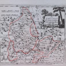 Arte: MAPA DE EXTREMADURA ZONA TRUJILLO - REILLY - AÑO 1791 - ES ORIGINAL. Lote 292544763