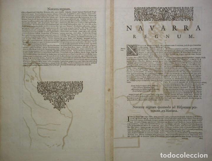 Arte: Mapa de Navarra del siglo XVII - Foto 2