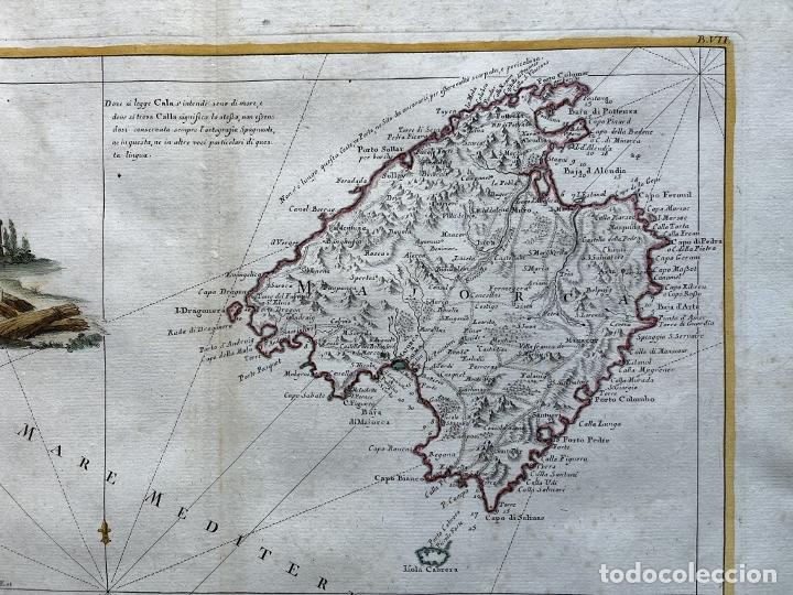Arte: Islas de Mallorca, Ibiza y Formentera (islas Baleares, España), 1778. Antonio Zatta - Foto 4 - 311939973