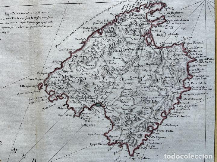 Arte: Islas de Mallorca, Ibiza y Formentera (islas Baleares, España), 1778. Antonio Zatta - Foto 10 - 311939973