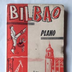 Arte: BILBAO PLANO ANTIGUO DE BILBAO AÑO DE 1966,. Lote 342268853