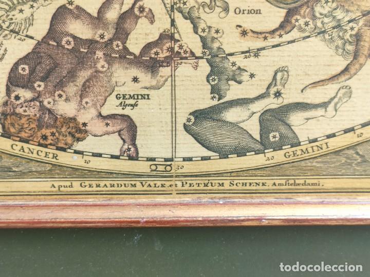 Arte: ANTIGUO MAPA CELESTE - Foto 2