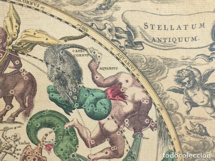 Arte: ANTIGUO MAPA CELESTE - Foto 3