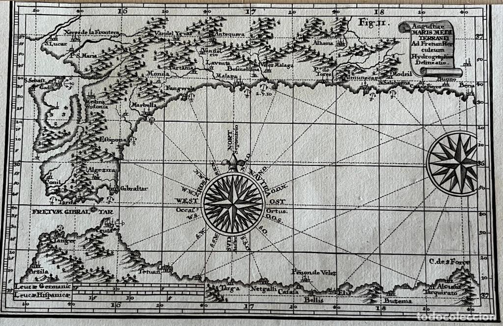 carta náutica del mar mediterráneo occidental ( - Comprar