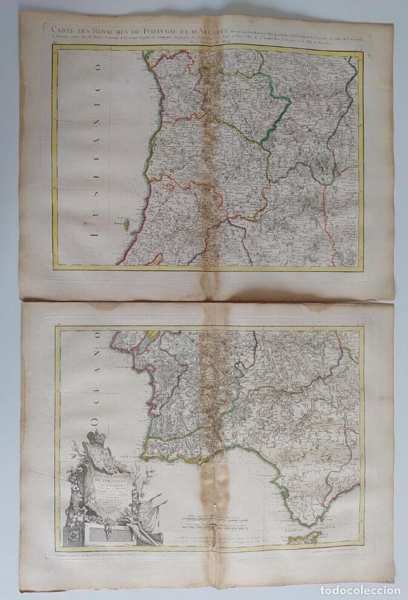 Mapa dos Reynos de Portugal e Algarve Feita sobre as Memorias