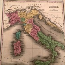 Arte: MAPA 1825 FINLEY FILADELFIA ITALIA