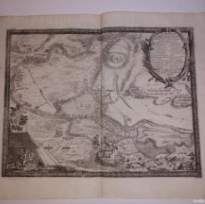 Arte: MAPA MILITAR ANTIGUO SIGLO XVII DEMMINVM DEMMIN POMERANIA OCCIDENTAL ALEMANIA [1697] PUFENDORF
