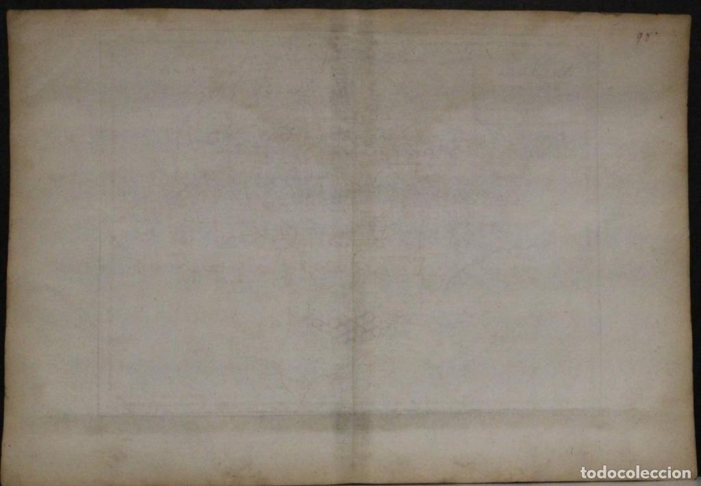 Arte: Mapa de Navarra (Espa&ntilde;a), 1649. Nicolas Sanson - Foto 7