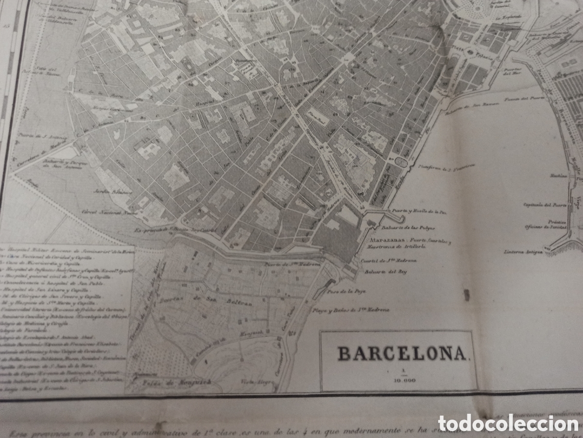Arte: Mapa de Francisco Coello Barcelona - Foto 7