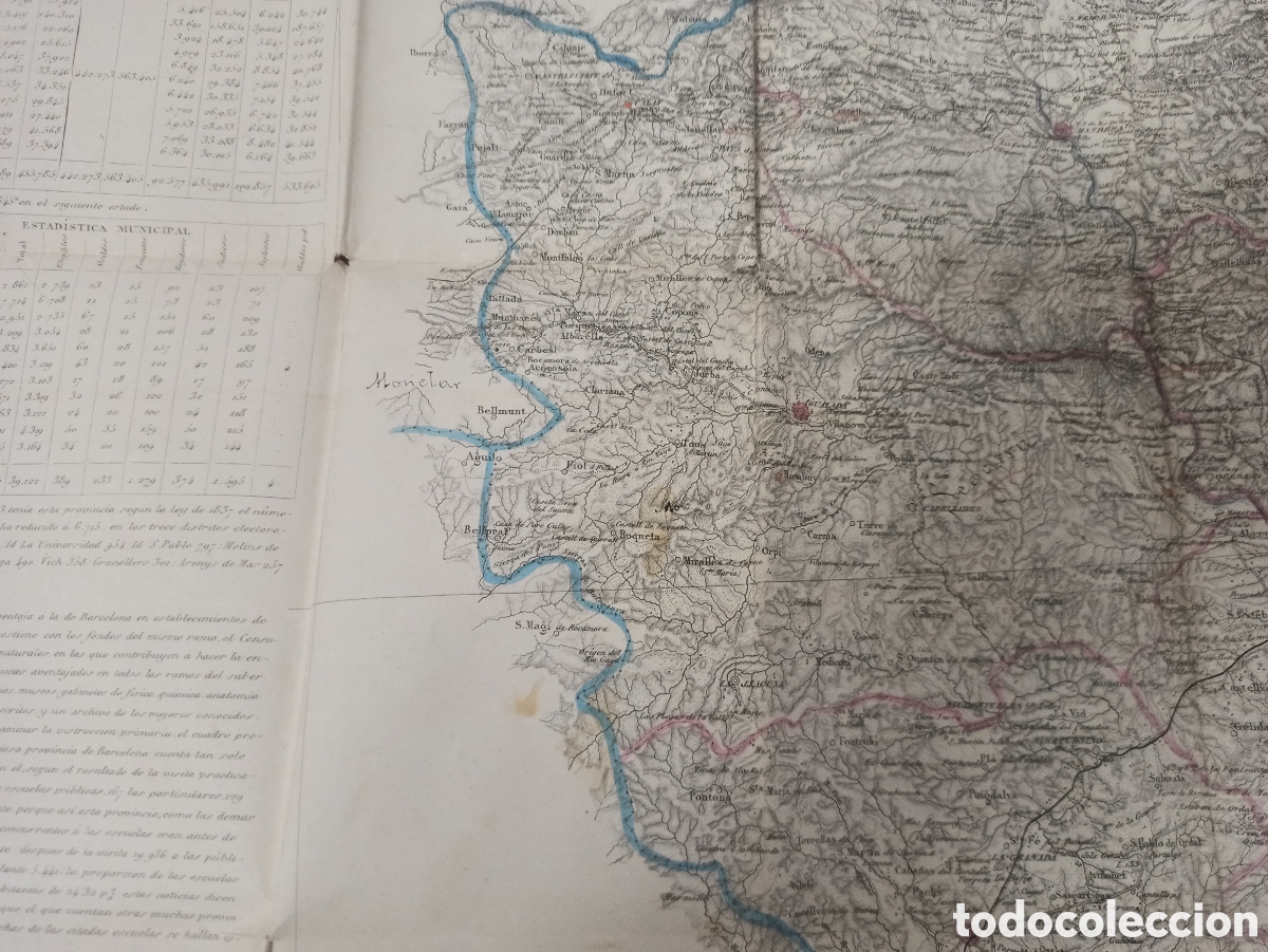 Arte: Mapa de Francisco Coello Barcelona - Foto 8