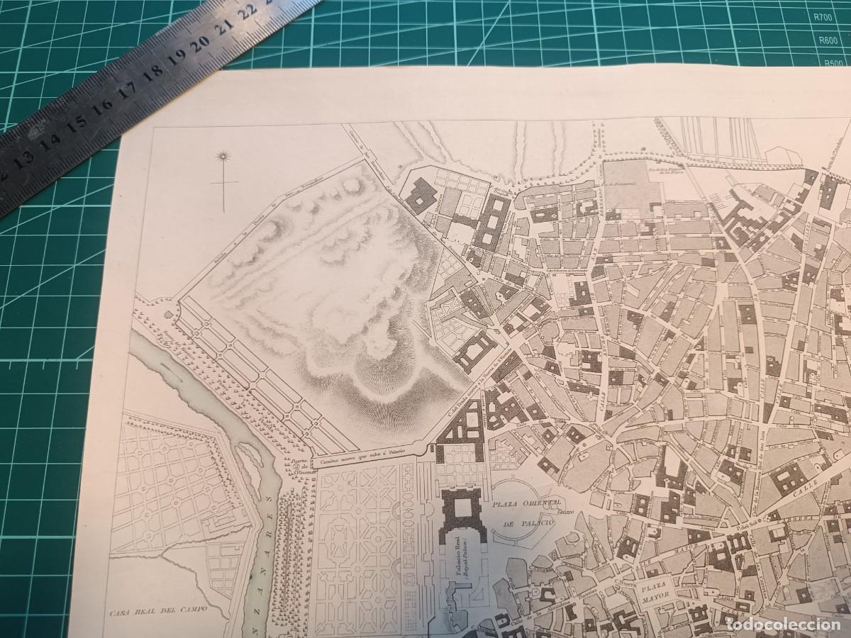 Arte: Mapa de Madrid- ca 1840. SDUK - Foto 6